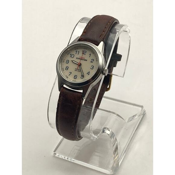 Timex Expedition Indiglo Womens Watch New Battery - Adjustable Band WR 50m - Picture 4 of 9